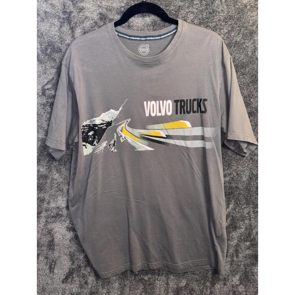 Volvo Trucks Official Merch‎ T-Shirt Mens XL Gray Graphic Tee